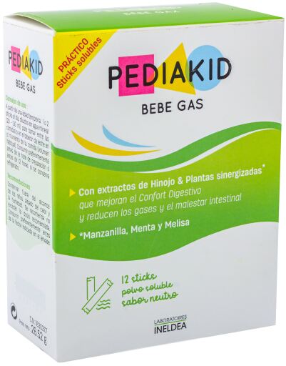 Pediakid Baby Gas 12 Sticks