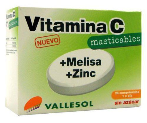 Vitamin C Melisa Zinc 24 Chewable Comp