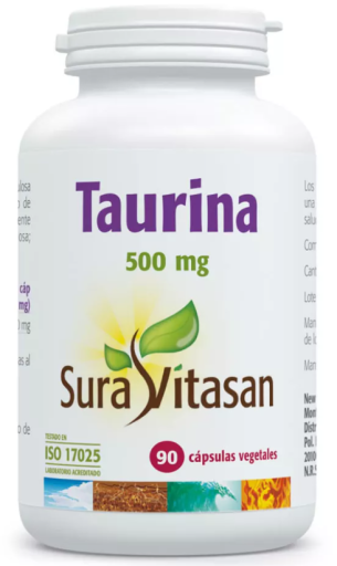 Sura Vitasan L-Taurine 500 mg 90 Capsules