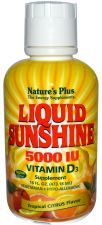 Liquid Sunshine Vitamin D3 473 Ml.