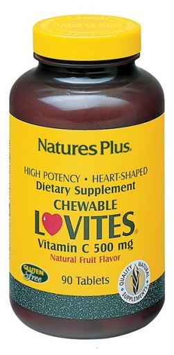 Lovites 500mg. (Cherry Flavor) 90 Comp. Chewable