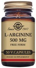 L-Arginine 500 mg 50 Vegetable Capsules