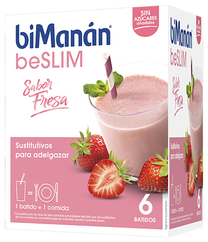 beSlim Strawberry Flavor Shake 6 Units