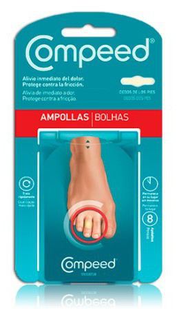 Blisters On Toes Plasters 8 Pieces