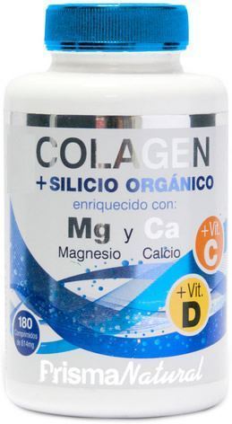 Prisma Silicon Colagen + Mg + Ca + Org 180 Tablets