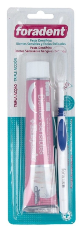 Sensitive Teeth Kit Toothpaste + Toothbrush