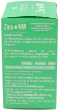 Zinc + Nm 250 Mg 60 Capsules