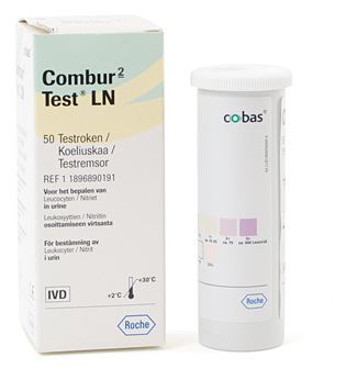 Combur 2 Test Strips Urine Ln 50