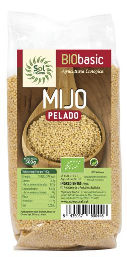 Sol Natural Mijo Pelado Bio 500 gr