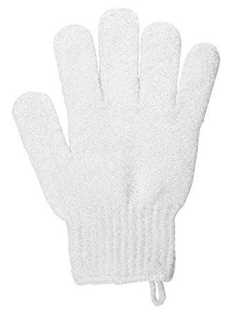 Exfoliating Gloves White