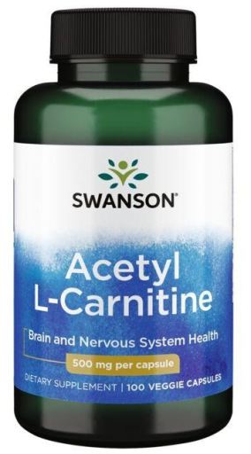 Acetyl L-Carnitine 500 mg 100 Capsule