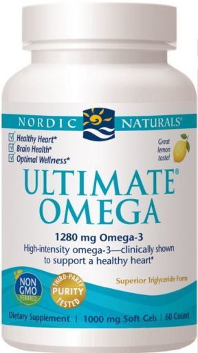 Ultimate Omega Lemon 60 Softgels