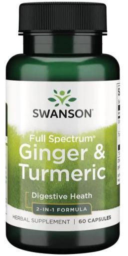 Full Spectrum Ginger &amp; Turmeric 60 Capsules