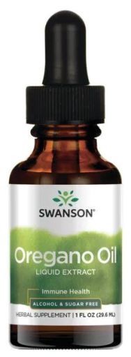 Oregano Oil Liquid Extract Alcohol & Sugar Free 29 ml