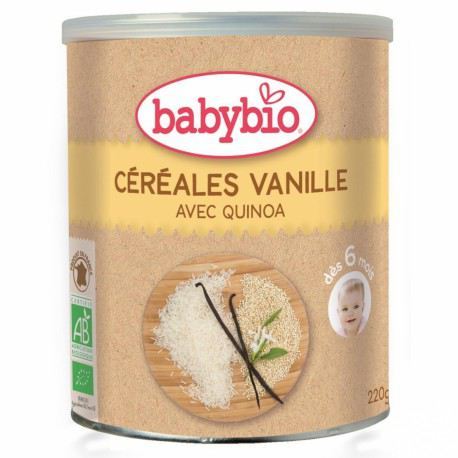 Vanilla Cereal gruel Babybio 220 Gr