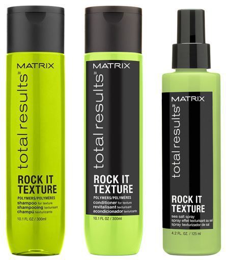 Matrix Rock it Results Pack shampoo + conditioner + texturizing spray