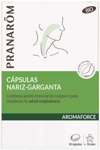 Aromaforce Capsules Nose Throat Bio 30 Capsules