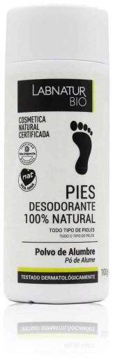 Natural Deodorant Alum Powder Foot 100 gr