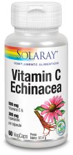 Vitamin C 500 mg + Echinacea 300 mg 60 Vegetarian Capsules