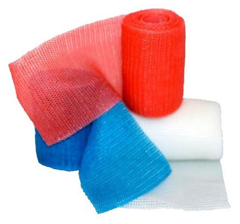 Synthetic Blue Polyester Bandage 7.5 x 3.6 m