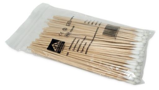 Cotton swabs Non sterile 100 units