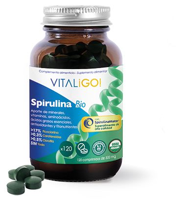 Spirulina Bio 500 mg 120 Tablets