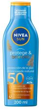 Sun Protects &amp; Tans Solar Milk 200 ml