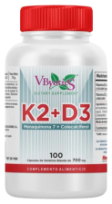 Vitamin K2 + D3 100 Capsules