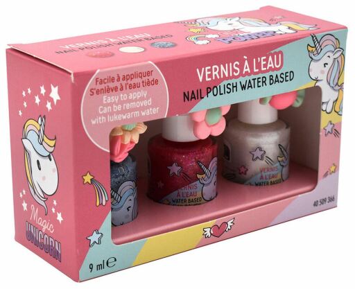 Unicorn Nail Polish Set 3 Pieces
