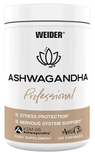 Ashwagandha Professional 120 Vegetable Capsules