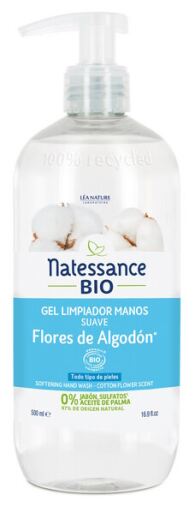 Natessance BIO Cotton Flower Gel Hand Cleanser 500 ml