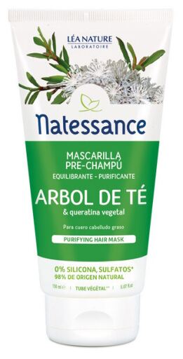 Natessance Purifying Tea Tree Pre-Shampoo Mask 150 ml