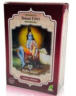 Radhe Shyam Henna Color Botanical Intense Mahogany Powder Dye 100 gr