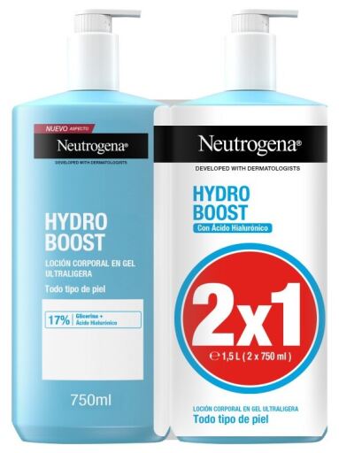 Hydro Boost Body Gel Lotion Pack 2X750 ml