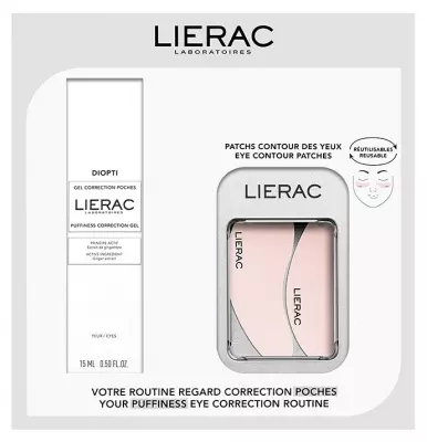 Diopti Routine Gel Corrector for Bags 2 Pieces