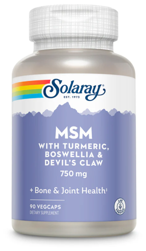 Msm Turmeric Boswellia Devil&#39;S Claw 90 V Capsules