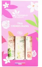 Trio Cr&egrave;mes Mains Almandra, Rosa y Jasmin 3 Piezas